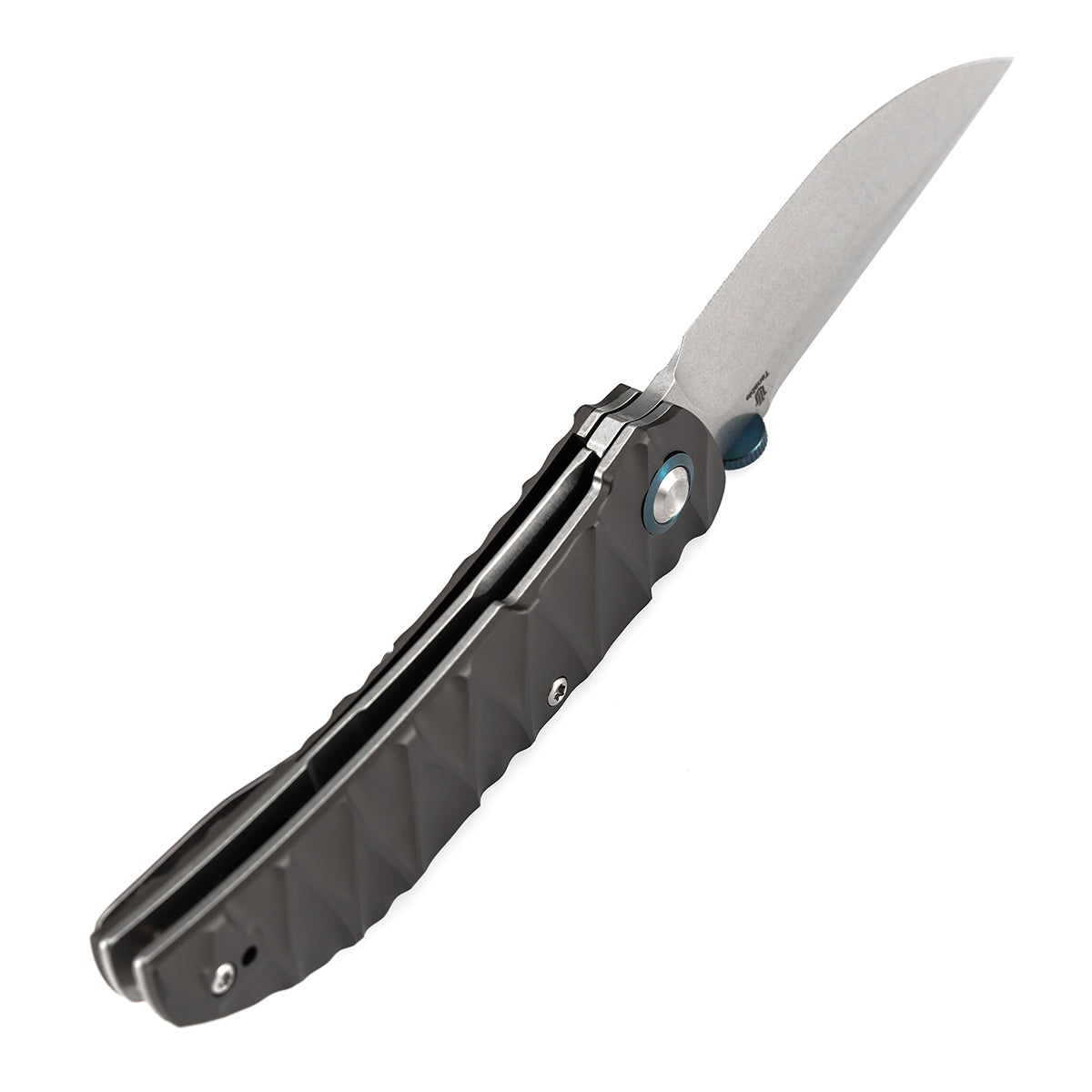 Tenable Tarkin B1078A1 Nitro-V Blade Gray Aluminum Handle Liner Lock Folding Knife