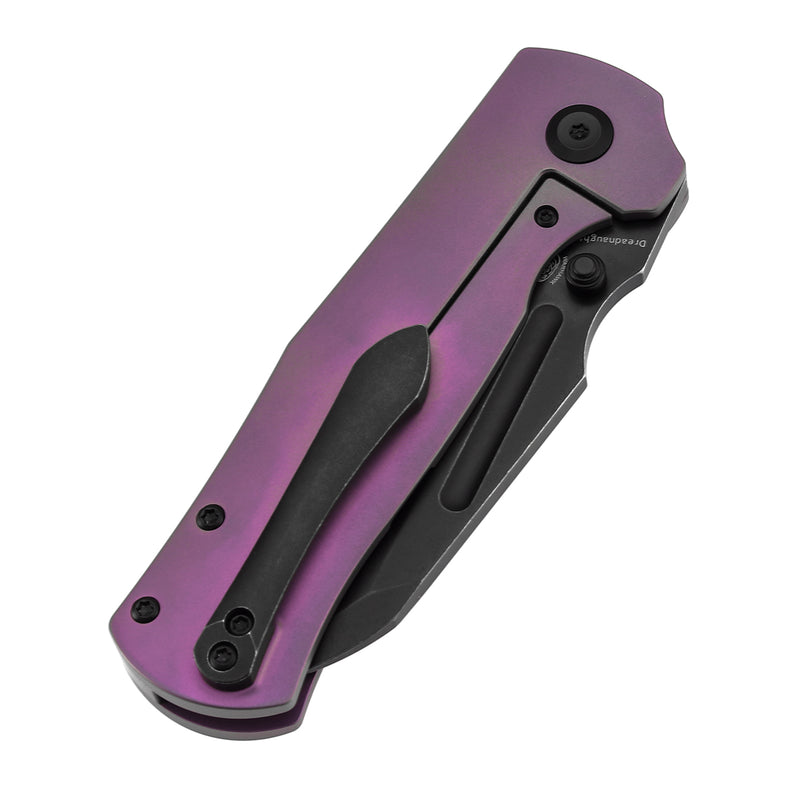 Kansept Dreadnaught K1082A4 CPM-S35VN Blade Titanium Handle Frame Lock Knife