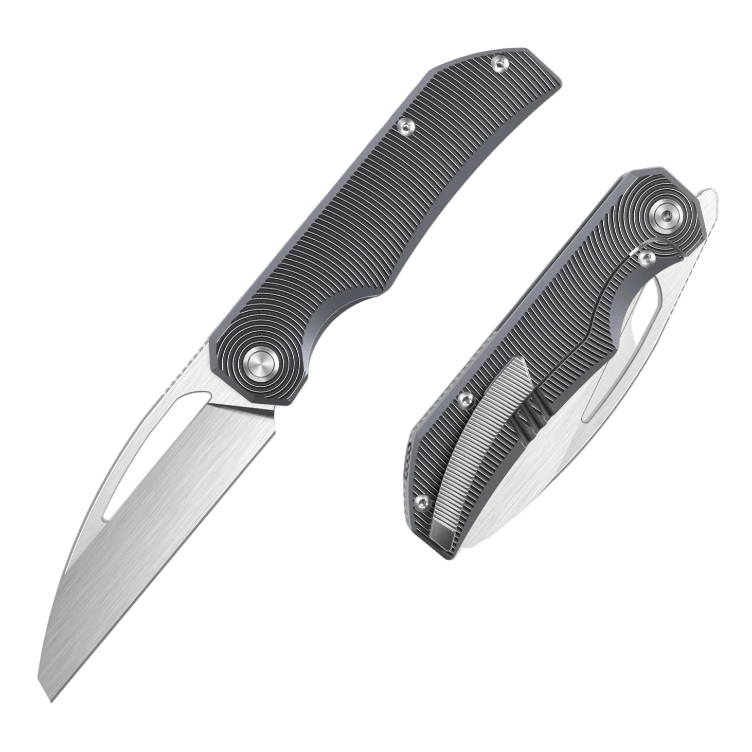 Bestech Mini Taipan BT2603D MagnaCut Blade Titanium Handle Frame Lock Folding Knife