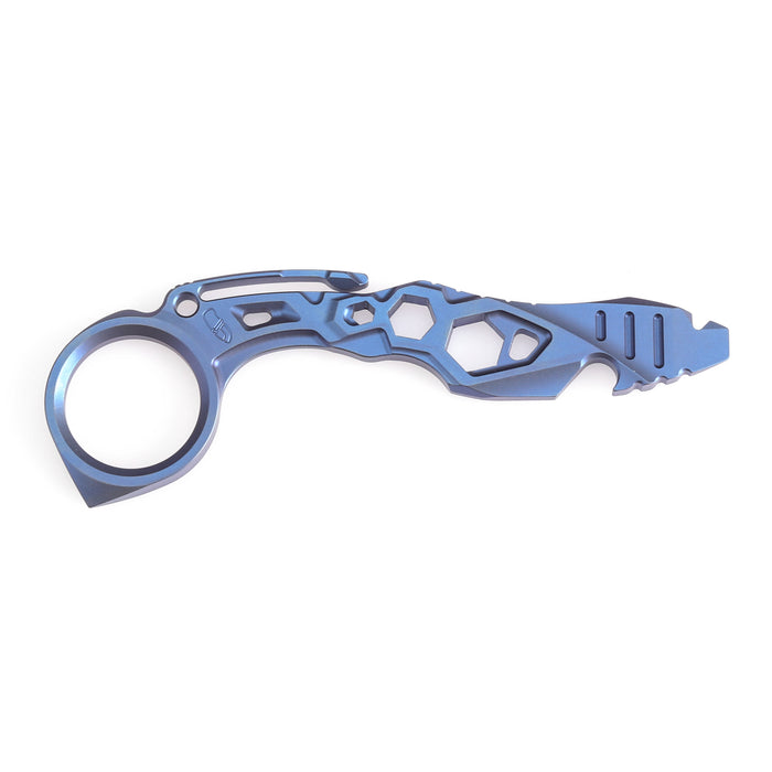 Kansept PryMate G008A5 Blue Anodized Titanium EDC Tool