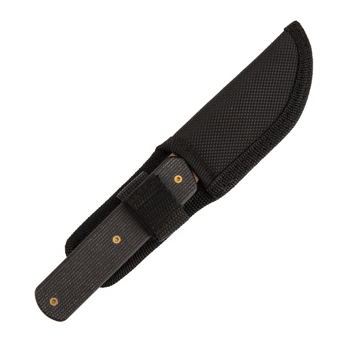 Tenable Foosa G2020A1 Rose Gold D2 Blade Black Micarta Handle Fixed Blade Knife