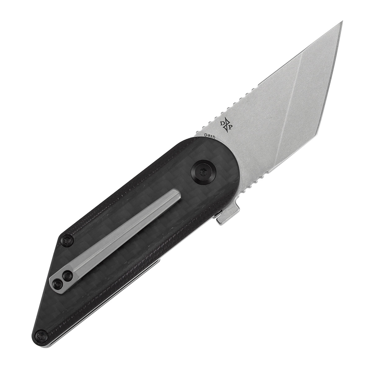 Kansept Dash T2045A1 154CM Blade Twill Carbon Fiber & G10 Handle Liner Lock Folding Knife