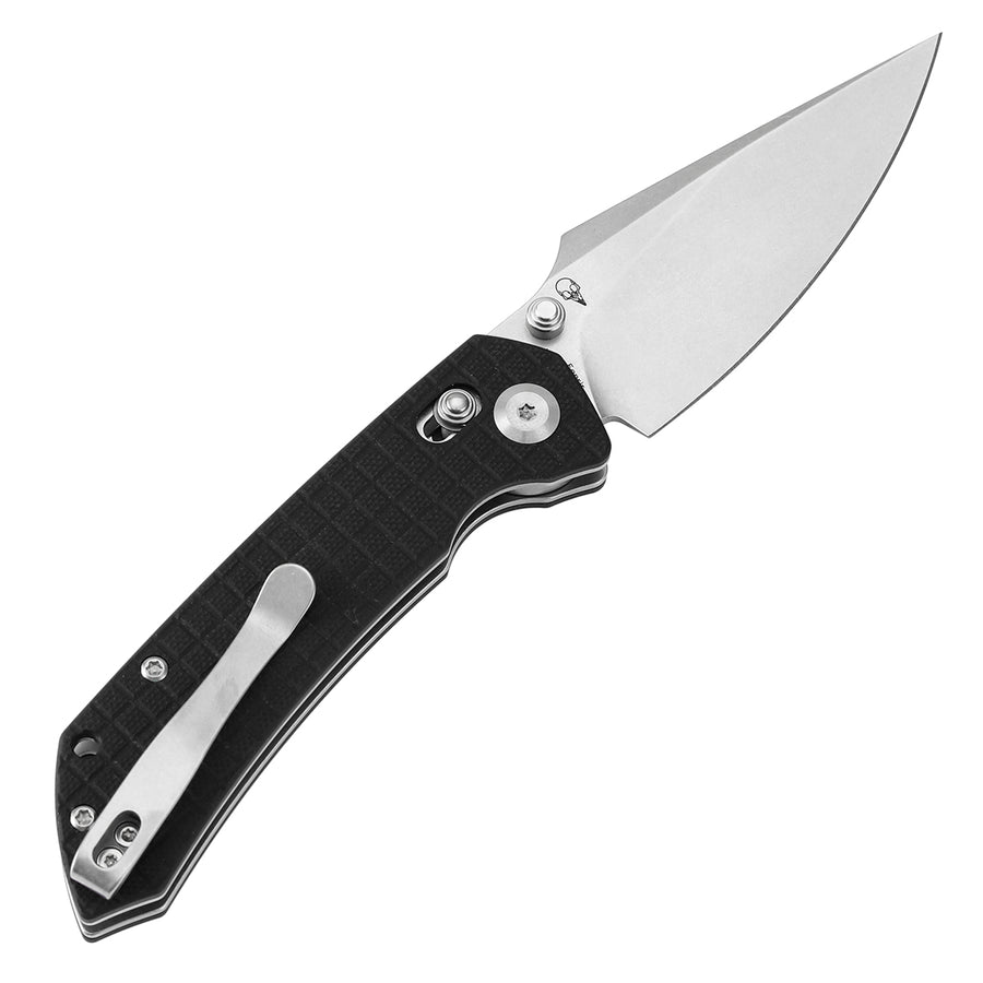 Tenable Knives Fenrir T1034V7 Nitro-V Blade Black G10 Handle Cross Bar Lock