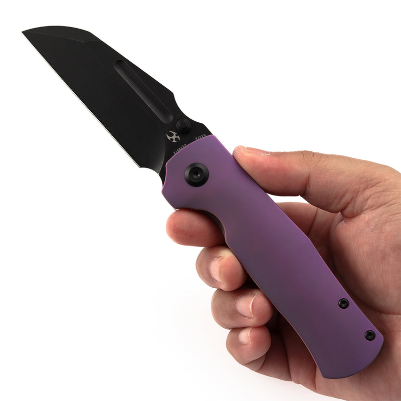 Kansept Dreadnaught K1082A4 CPM-S35VN Blade Titanium Handle Frame Lock Knife