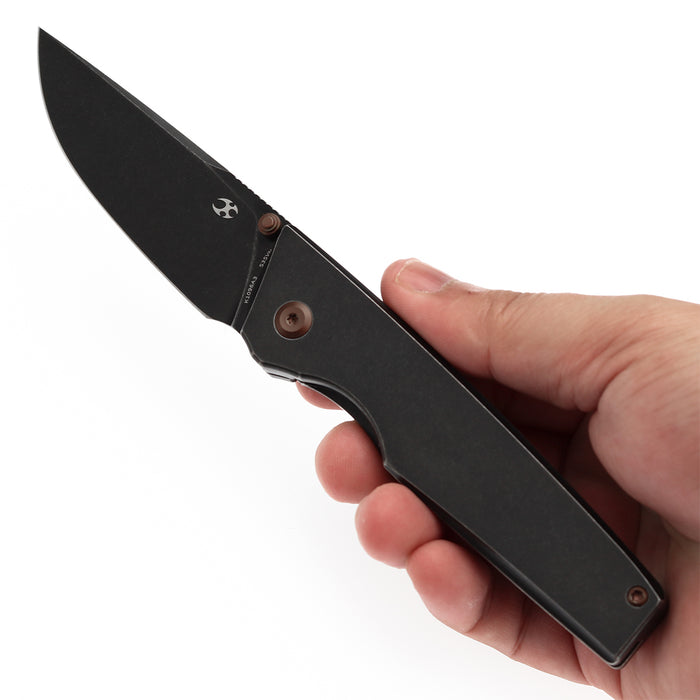 KANSEPT Chimera K1096A3 CPM S35VN Blade Titanium Handle Frame Lock