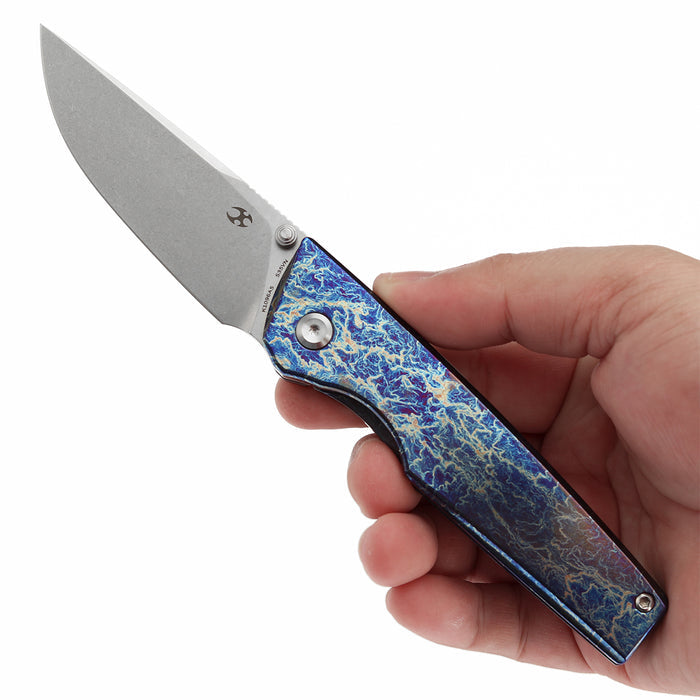 KANSEPT Chimera K1096A5 CPM S35VN Blade Titanium Handle Frame Lock