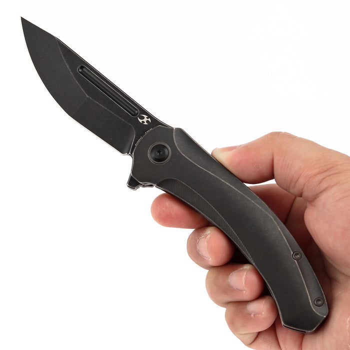 KANSEPT Knives Hira K1090A1 CPM S35VN Titanium Handle Frame Lock