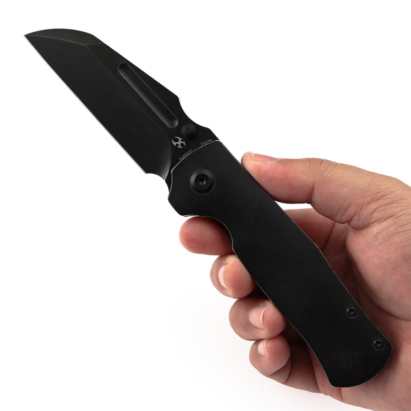 Kansept Dreadnaught K1082A2 CPM-S35VN Blade Titanium Handle Frame Lock Knife