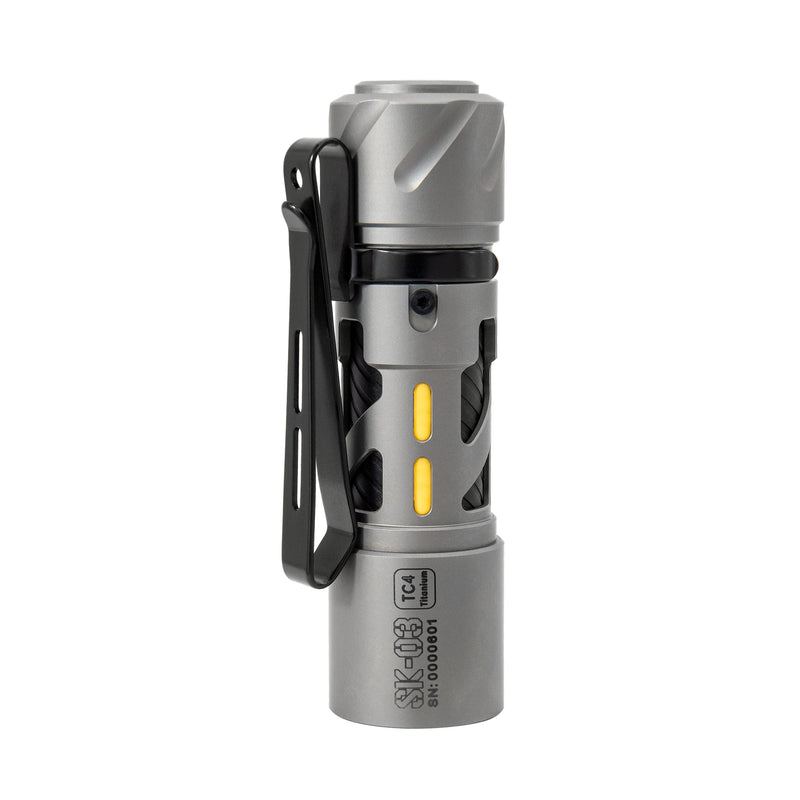 LOOP GEAR SK03 Titanium LED Flashlight 1000Lumens 120 Meters EDC Tools