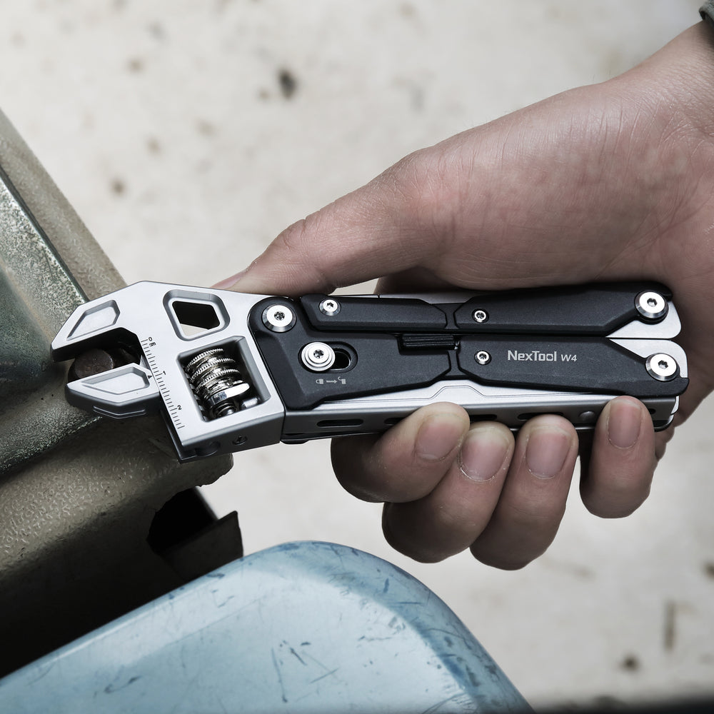 NexTools Adjustable Wrench W4 Multi tool Edc Gear