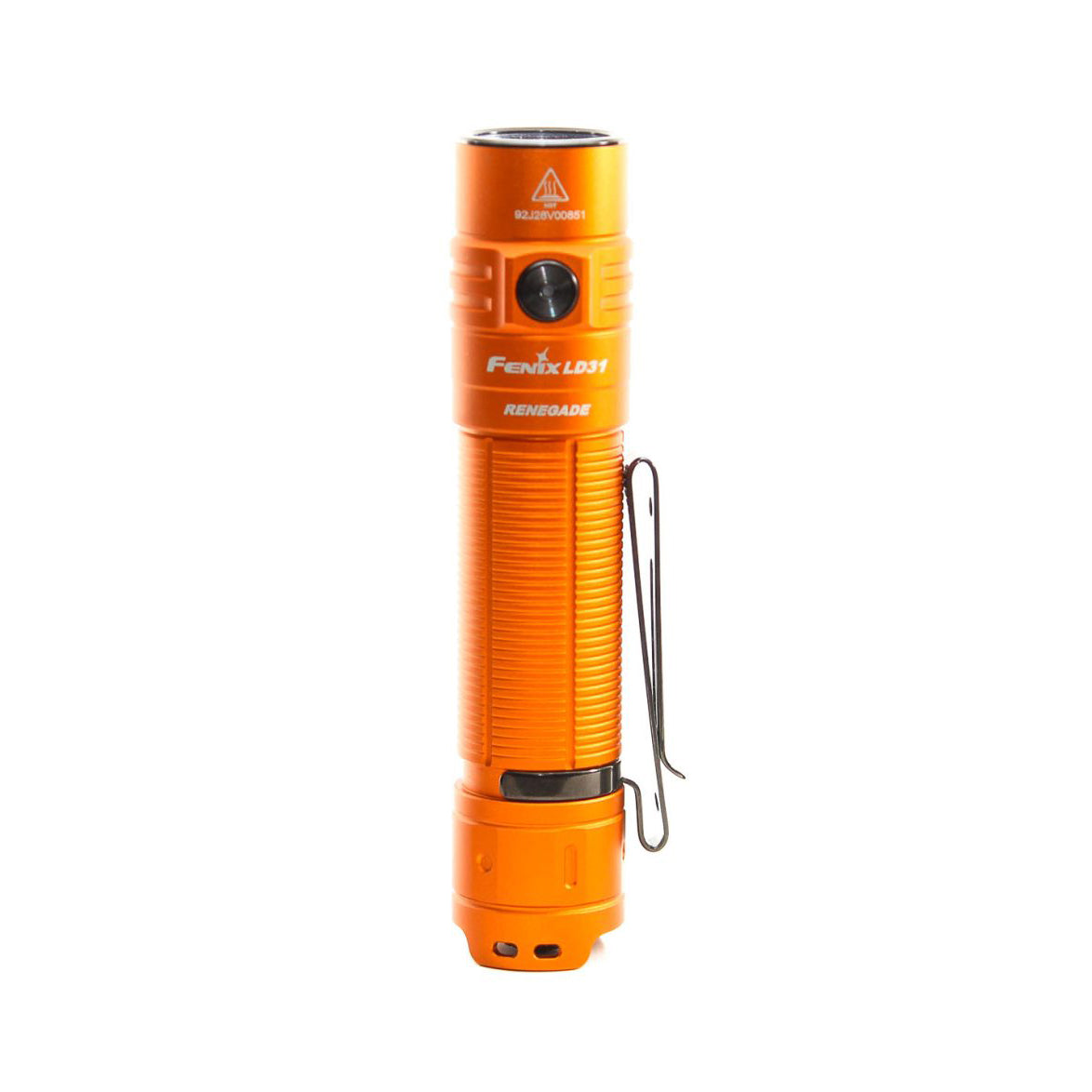 Fenix LD31 Orange Tactical EDC Flashlight High Output Compact LED Torch