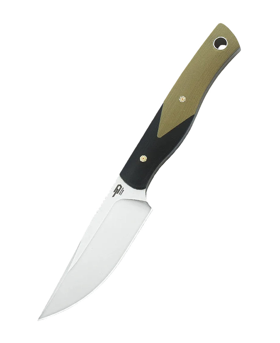 Bestech HEIDI BLACKSMITH#1 BFK01B D2 BladeG10 Handle Fixed Blade Knife