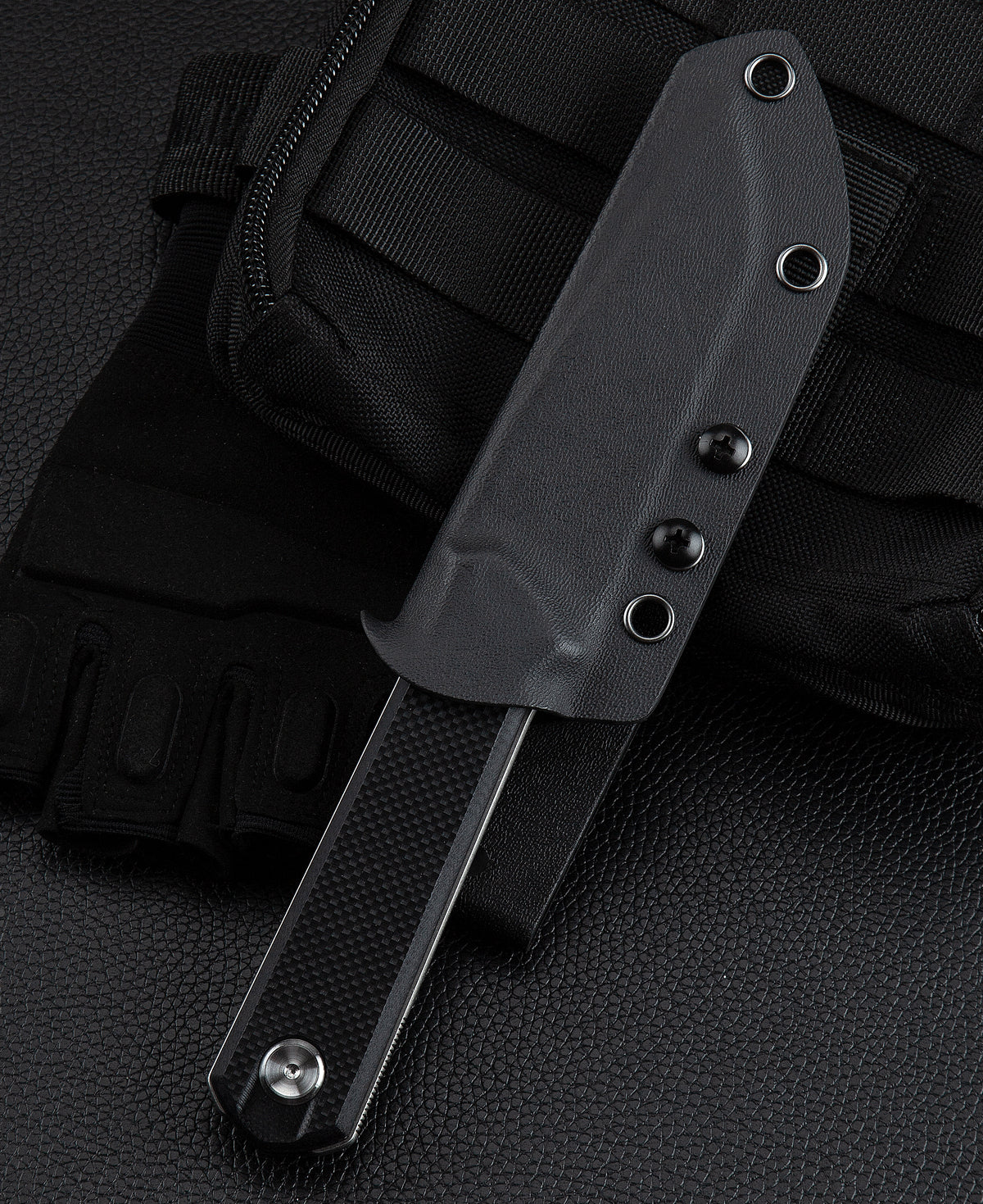 Bestech Hedron BFK02A D2 Blade G10 Handle Fixed Blade Knife