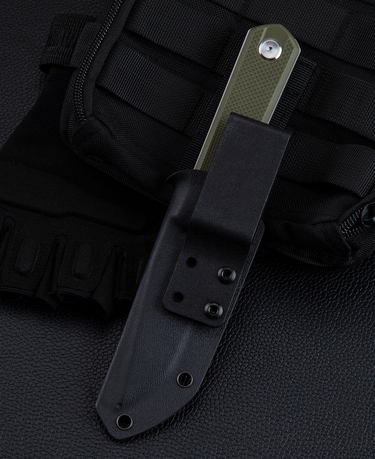 Bestech Hedron BFK02B D2 Blade G10 Handle Fixed Blade Knife