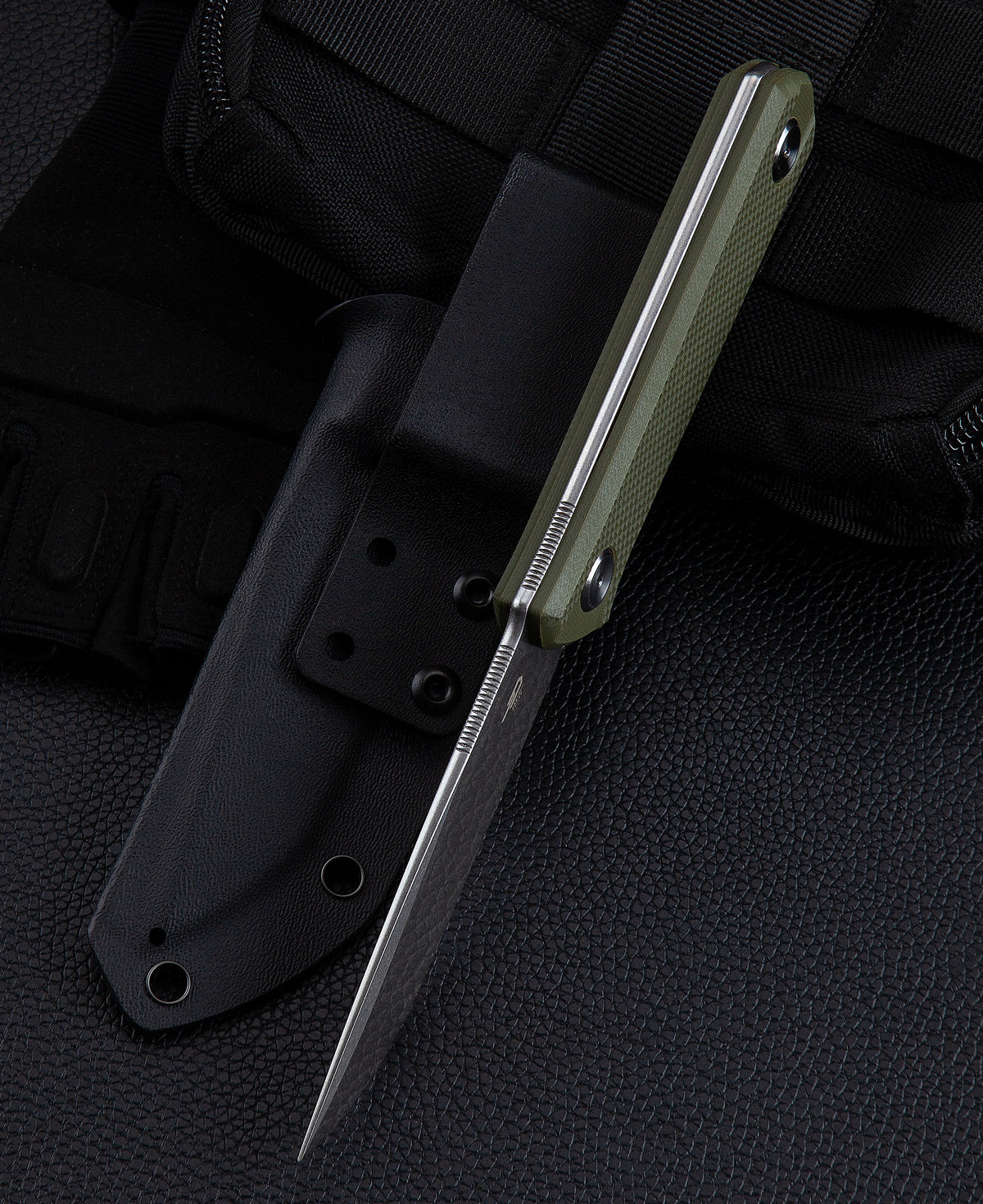 Bestech Hedron BFK02B D2 Blade G10 Handle Fixed Blade Knife