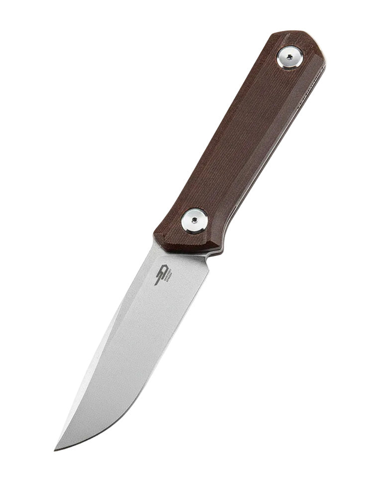 Bestech Hedron BFK02D D2 Blade Micarta Handle Fixed Blade Knife