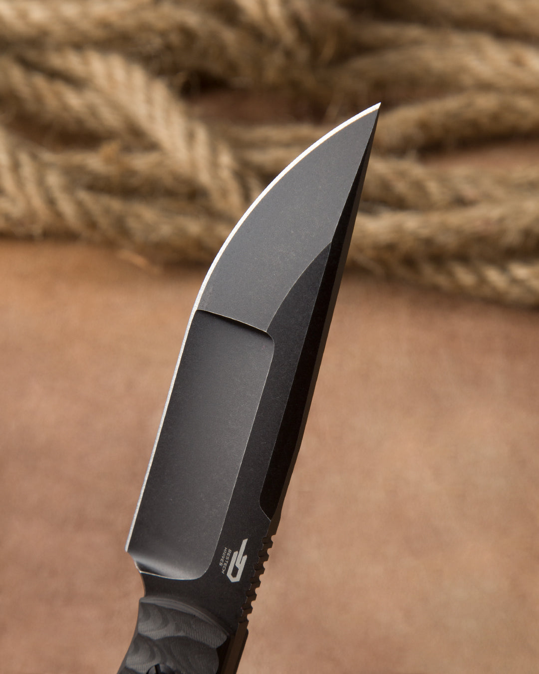 Bestech HEIDI BLACKSMITH#2 BFK04B CPM-S35VN Blade Carbon Fiber Handle Fixed Blade Knife