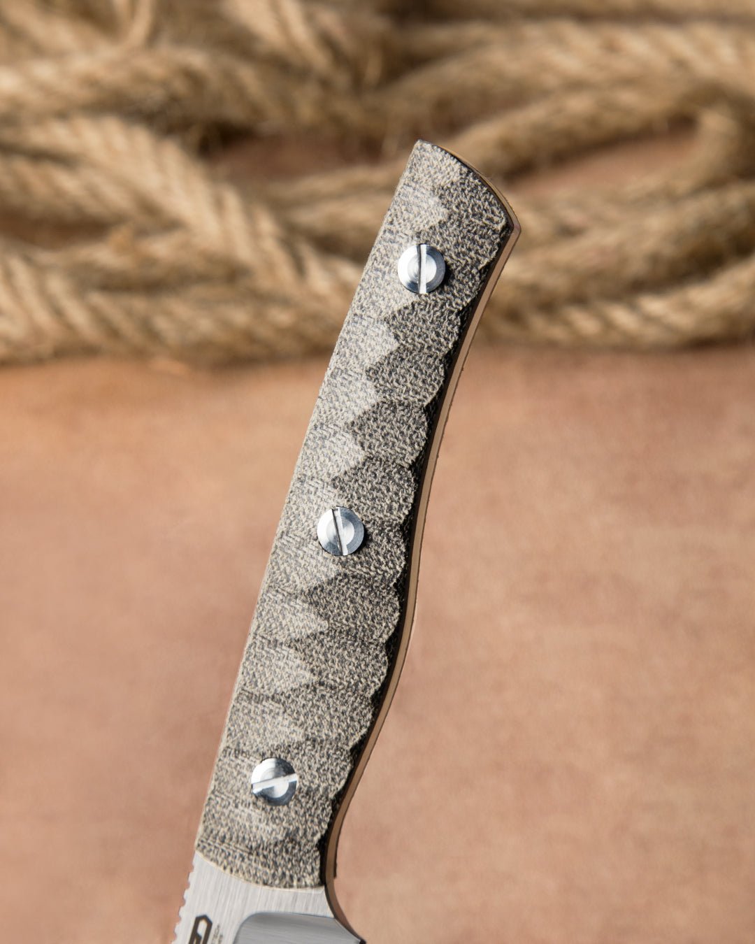 Bestech HEIDI BLACKSMITH#2 BFK04C CPM-S35VN Blade Micarta Handle Fixed Blade Knife