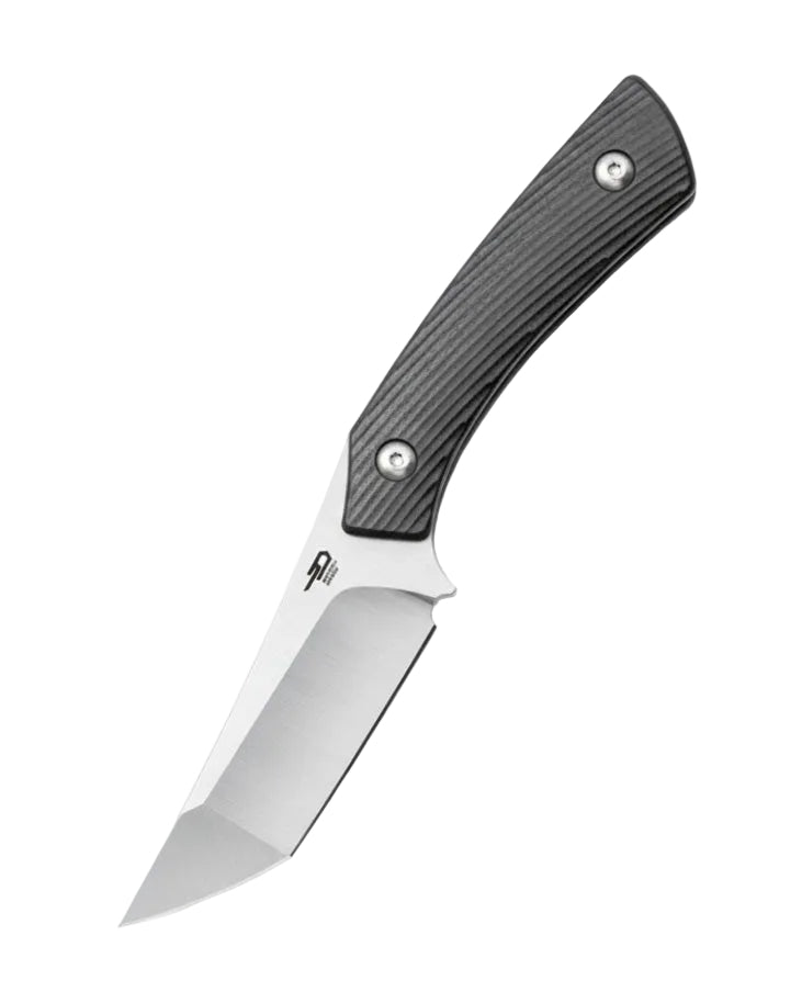 Bestech Step BFK06A D2 Blade Black G10 Handle with Kydex Sheath Fixed Blade Knife