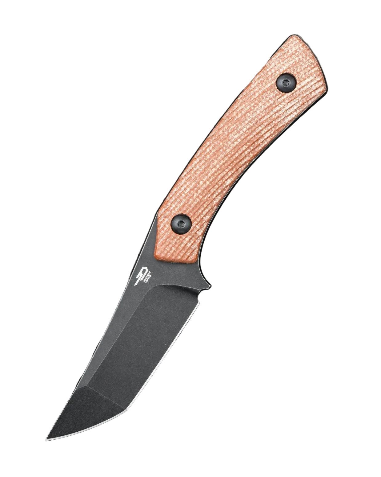 Bestech Step BFK06D D2 Blade Brown Micarta Handle with Kydex Sheath Fixed Blade Knife