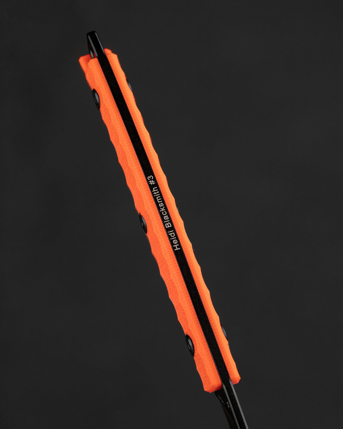 Bestech HEIDI BLACKSMITH#3 BFK07B 14C28N Blade Orange G10 Handle Fixed Blade Knife