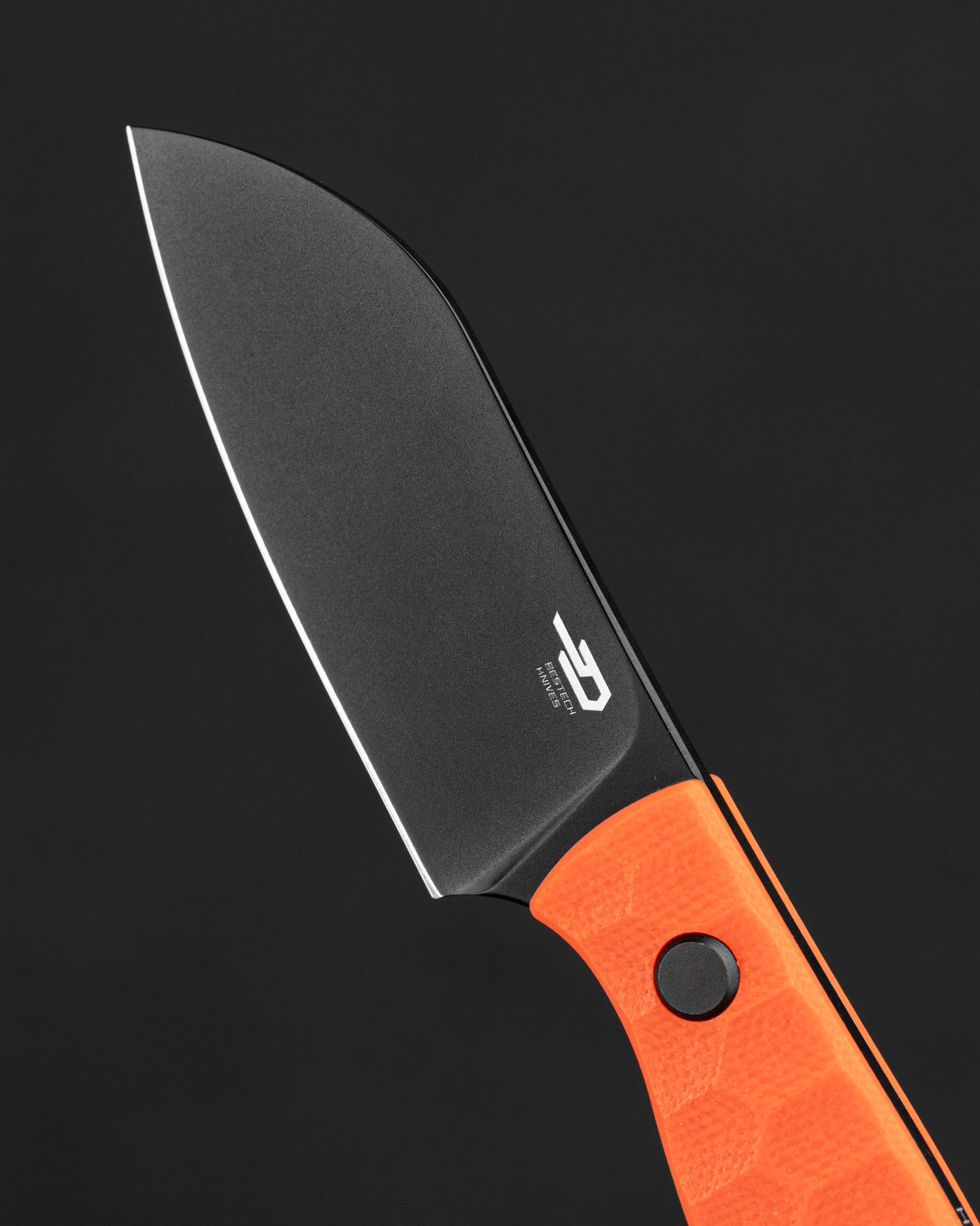 Bestech HEIDI BLACKSMITH#3 BFK07B 14C28N Blade Orange G10 Handle Fixed Blade Knife