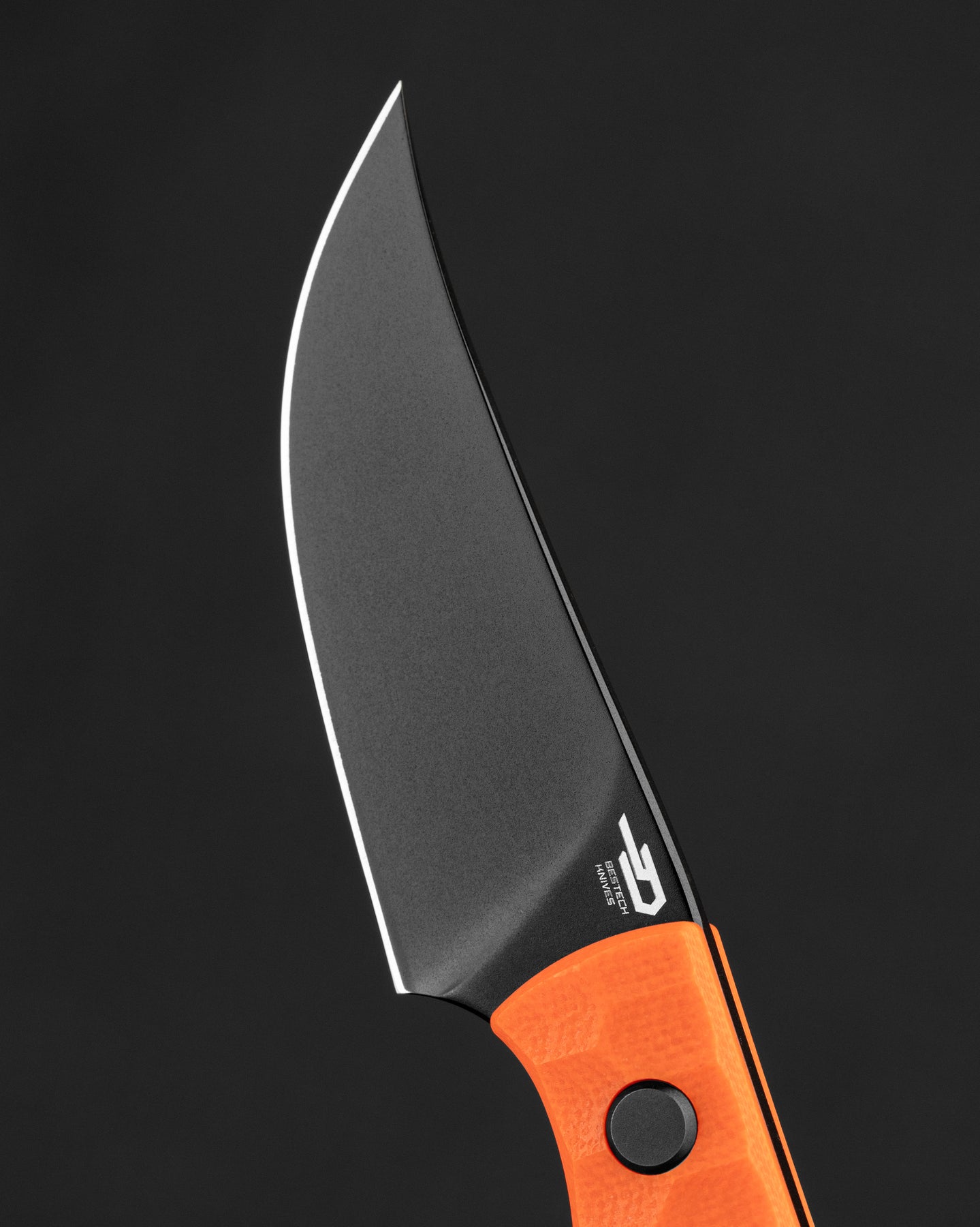 Bestech HEIDI BLACKSMITH#3 BFK08B 14C28N Blade Orange G10 Handle Fixed Blade Knife