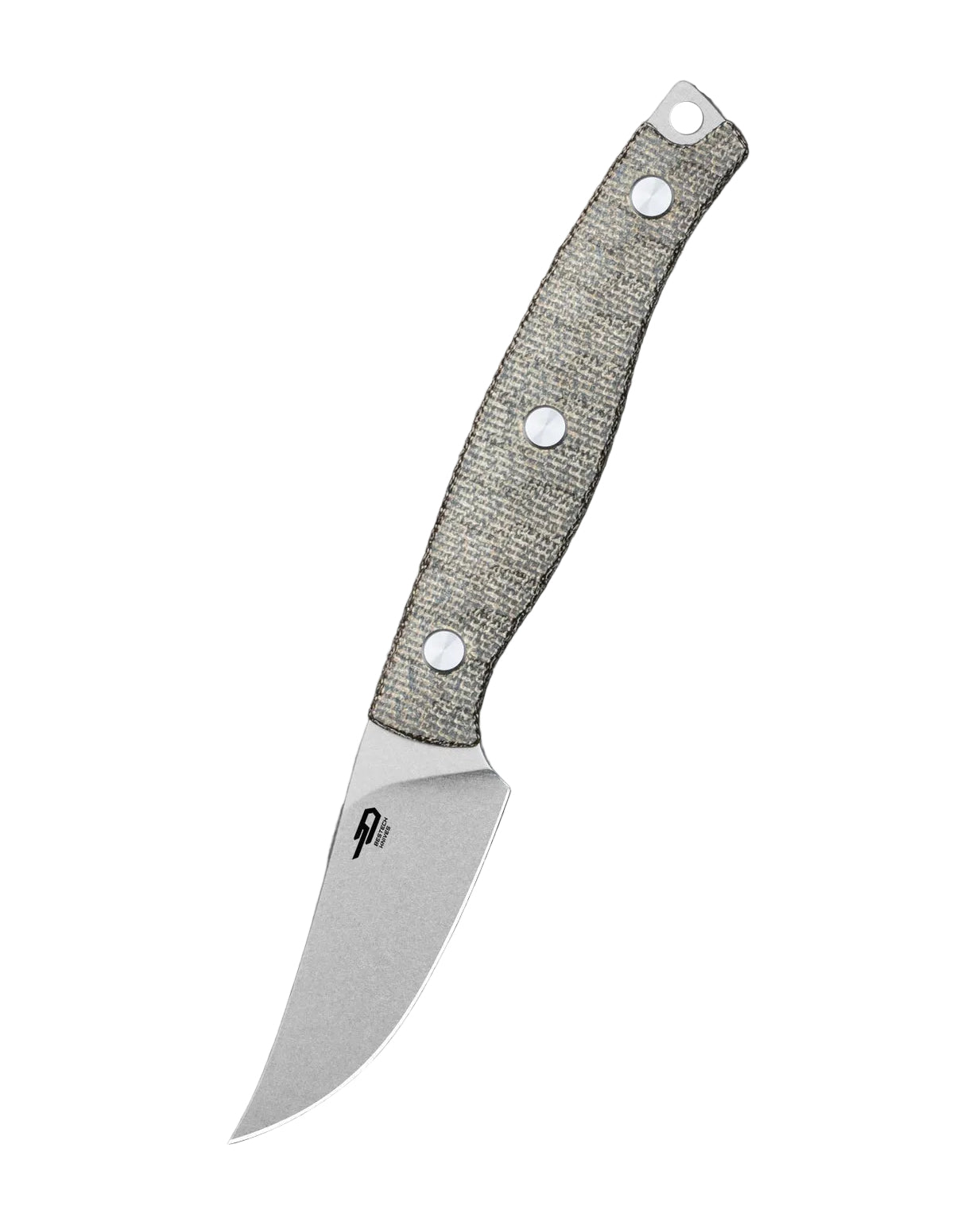 Bestech HEIDI BLACKSMITH#3 BFK08C 14C28N Blade Green Micarta Handle Fixed Blade Knife