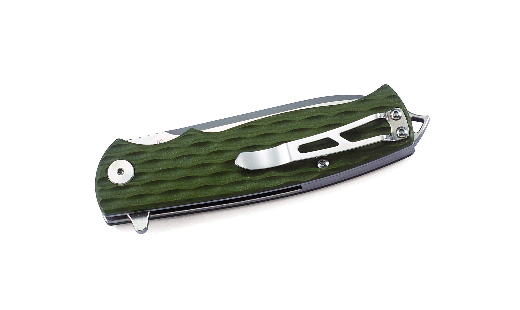 Bestech Grampus BG02B D2 Blade Black G10 Handle Liner Lock Folding Knife