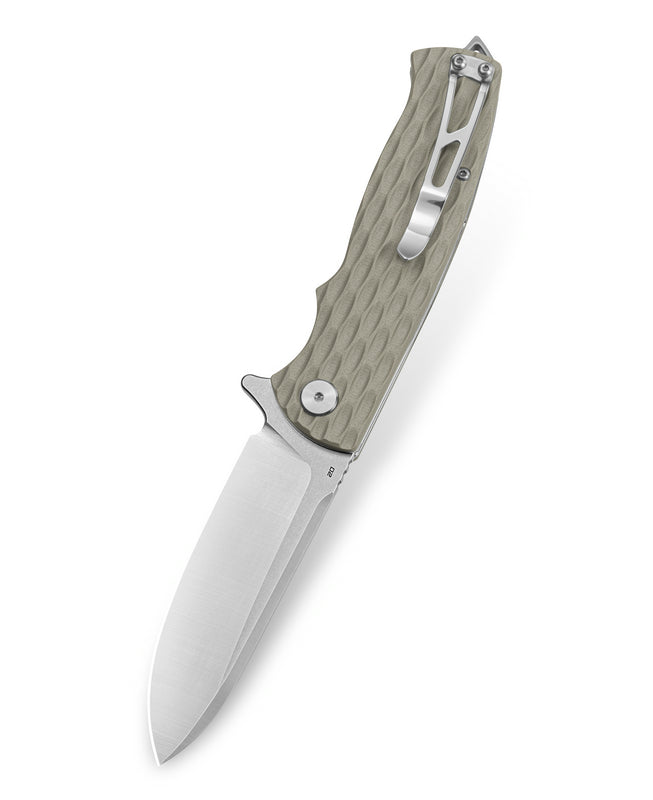 Bestech Grampus BG02C D2 Blade Black G10 Handle Liner Lock Folding Knife