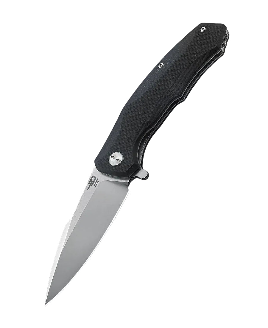Bestech Warwolf BG04A D2 Blade Black G10 Handle Liner Lock Folding Knife