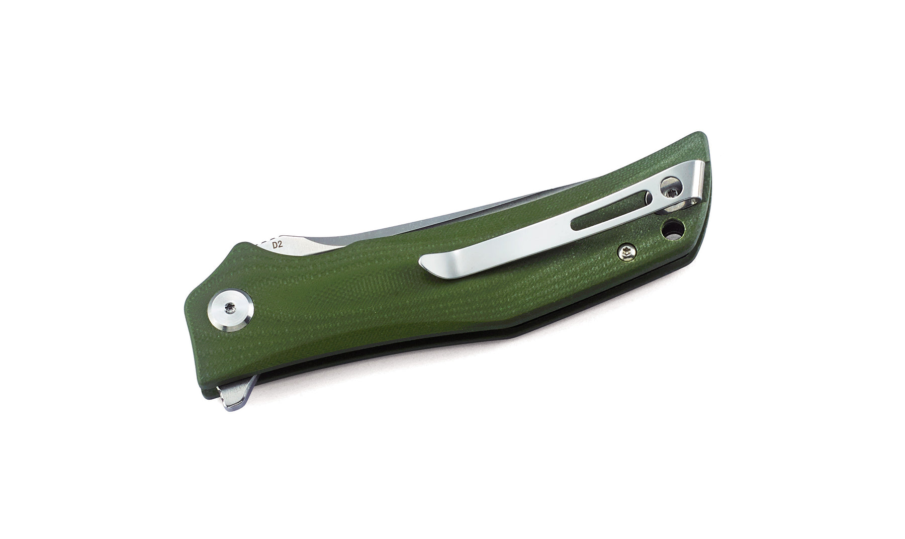 Bestech Scimitar BG05B-1 D2 Blade Black G10 Handle Liner lock Folding Knife