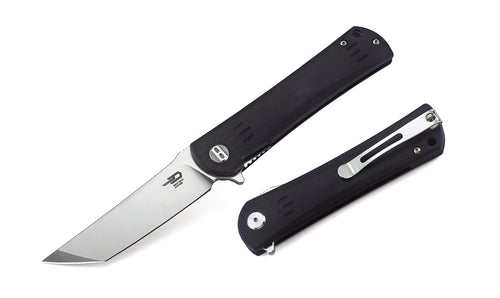 Bestech Kendo BG06A-1 D2 Blade Black G10 Handle Liner lock Folding Knife