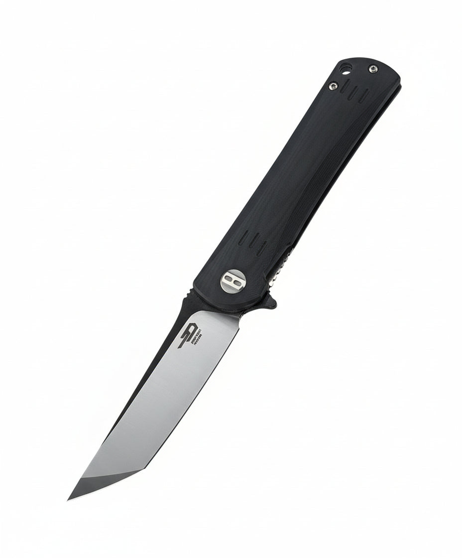 Bestech Kendo BG06A-2 D2 Blade Black G10 Handle Liner lock Folding Knife