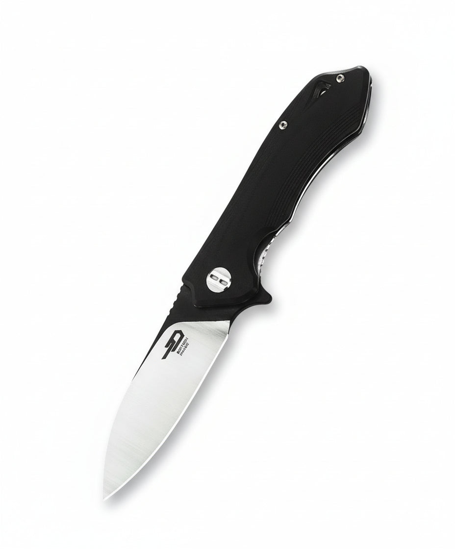 Bestech Beluga BG11D-1 D2 Blade G10 Handle Liner Lock Folding Knife