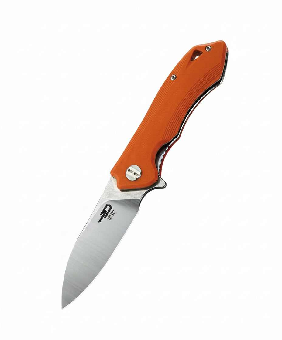 Bestech Beluga BG11E-2 D2 Blade G10 Handle Liner Lock Folding Knife