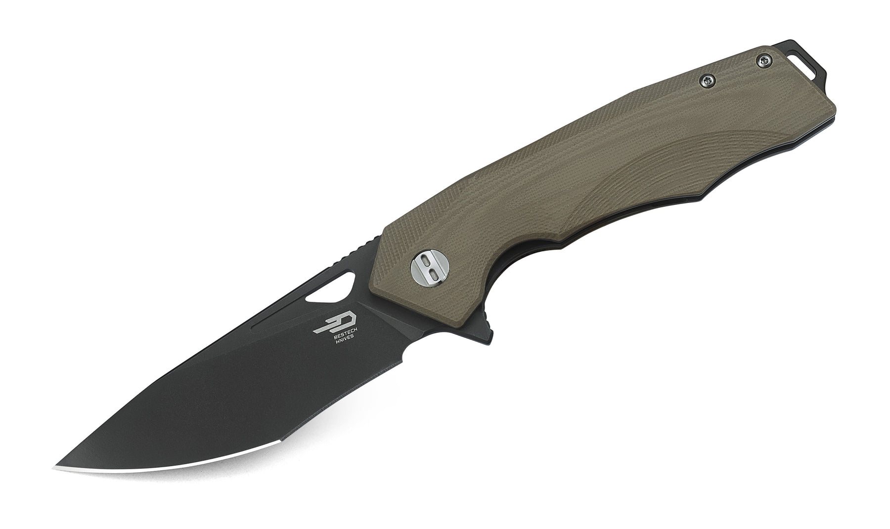 Bestech Toucan BG14C-2 D2 Blade G10 Handle Liner Lock Folding Knife