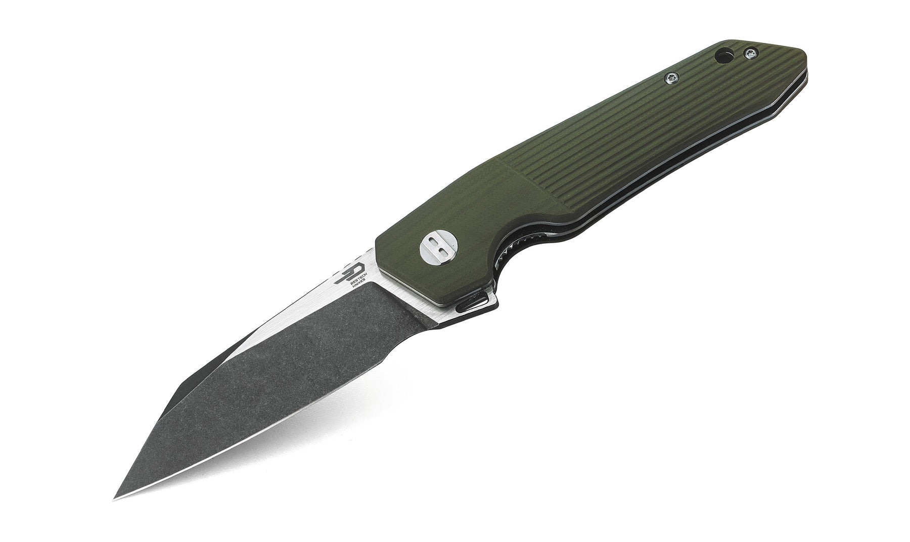 Bestech Barracuda BG15B-2 D2 Blade G10 Handle Liner Lock Folding Knife