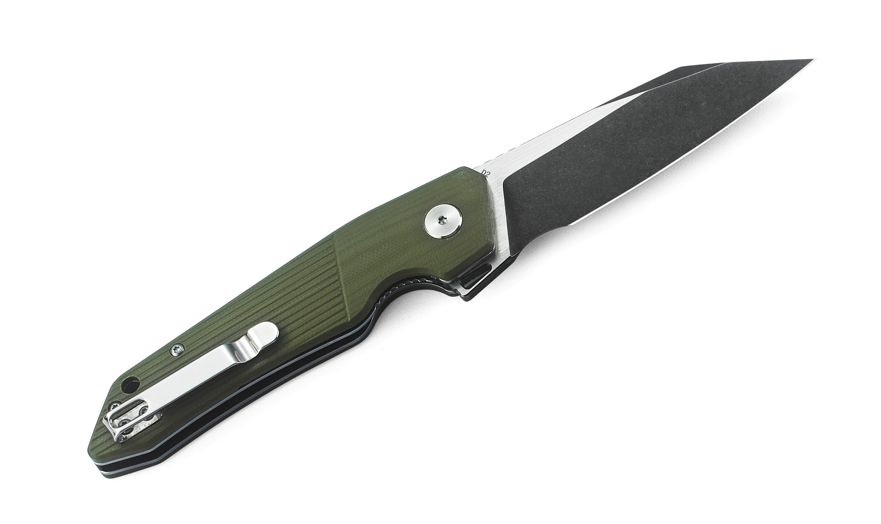 Bestech Barracuda BG15B-2 D2 Blade G10 Handle Liner Lock Folding Knife
