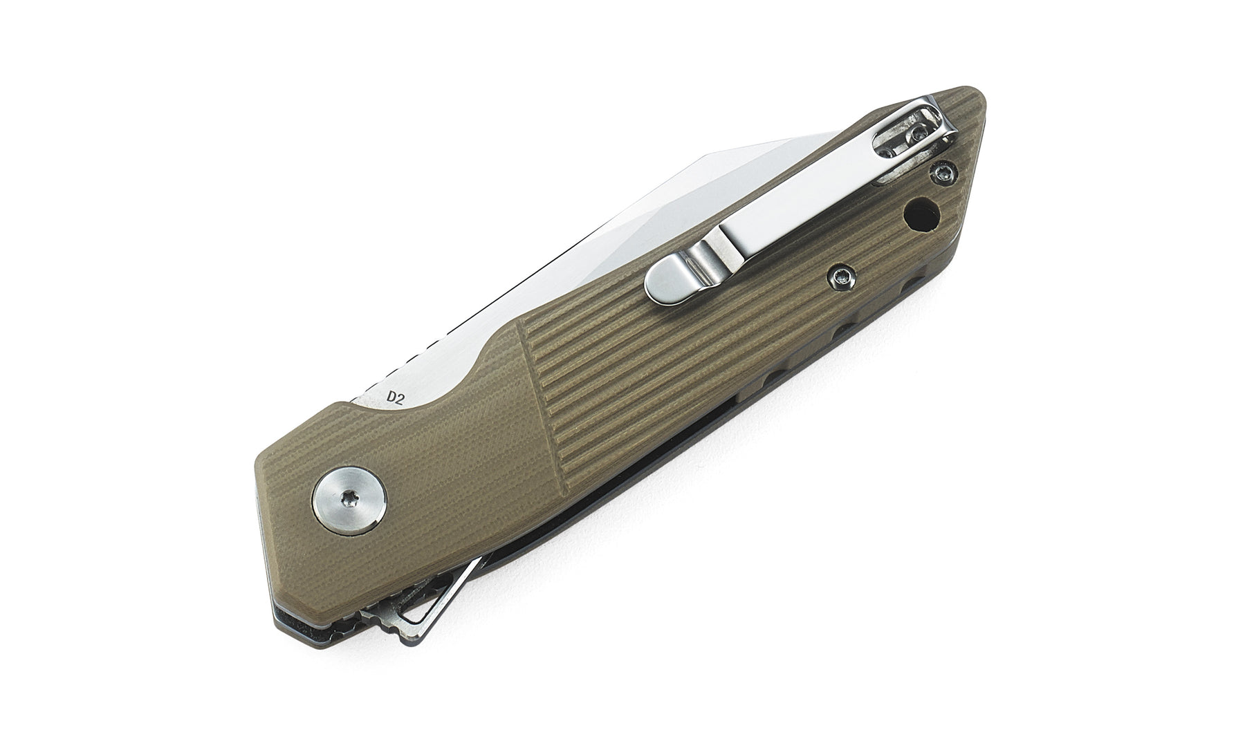 Bestech Barracuda BG15C-1 D2 Blade G10 Handle Liner Lock Folding Knife