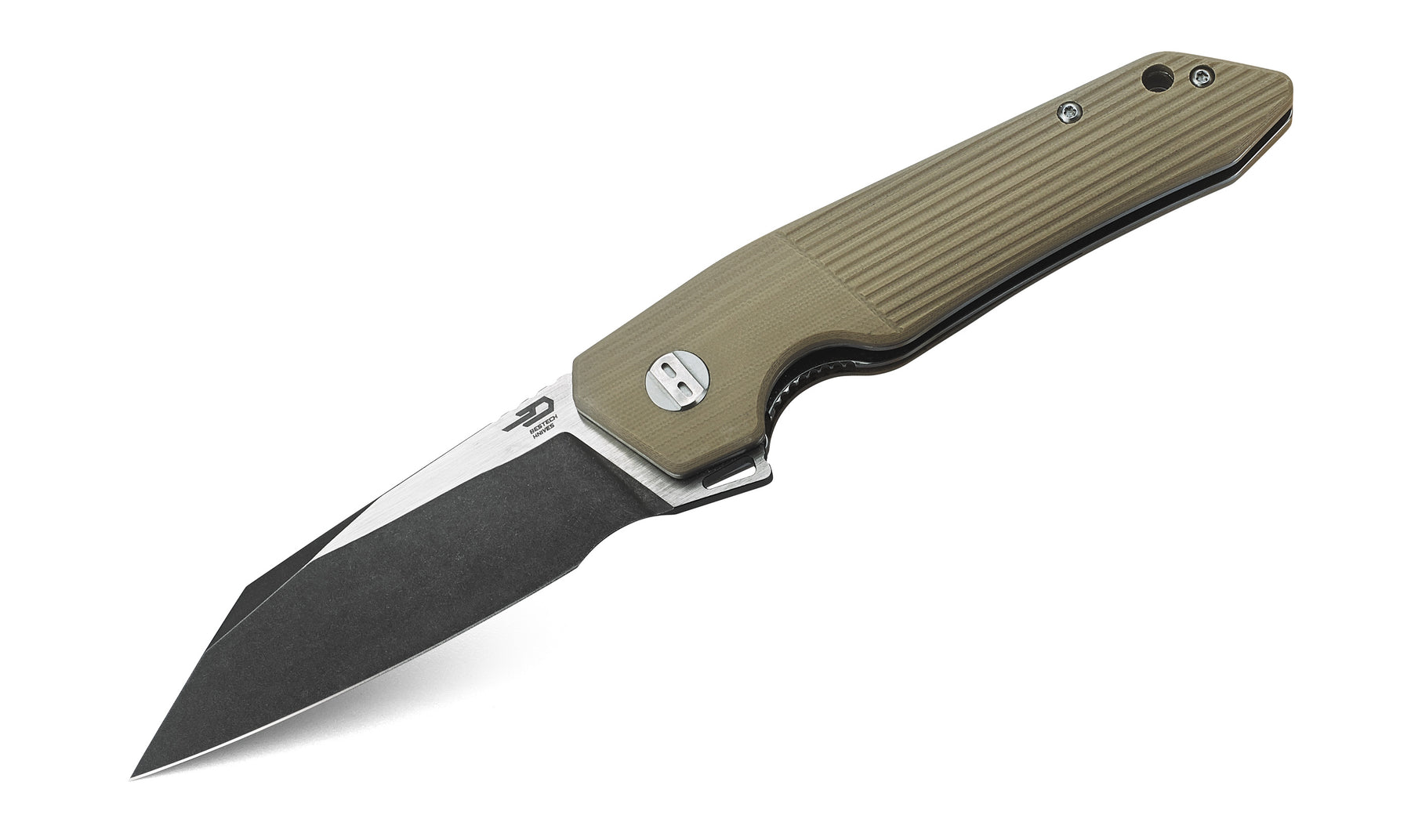 Bestech Barracuda BG15C-2 D2 Blade G10 Handle Liner Lock Folding Knife