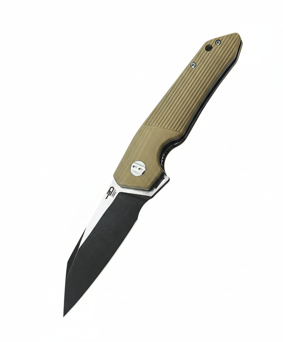 Bestech Barracuda BG15C-2 D2 Blade G10 Handle Liner Lock Folding Knife