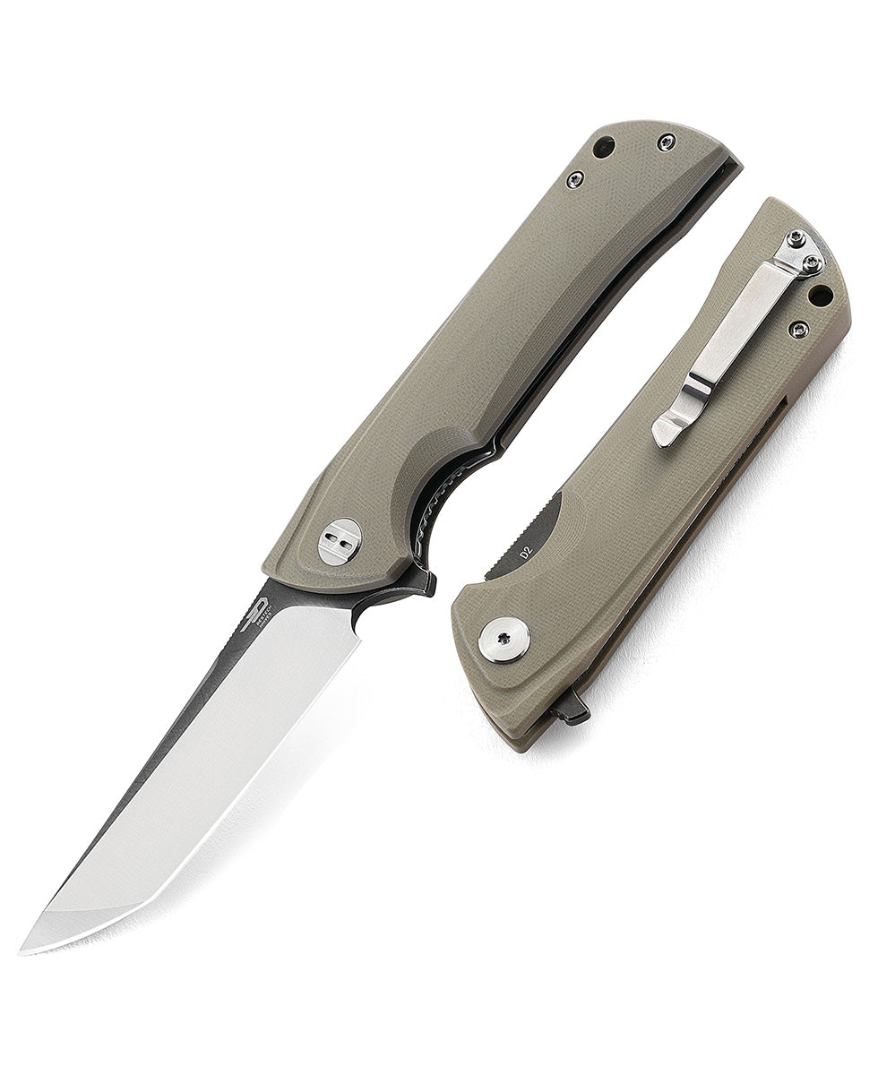 Bestech Paladin BG16B-2 D2 Blade G10 Handle Liner lock Folding Knife