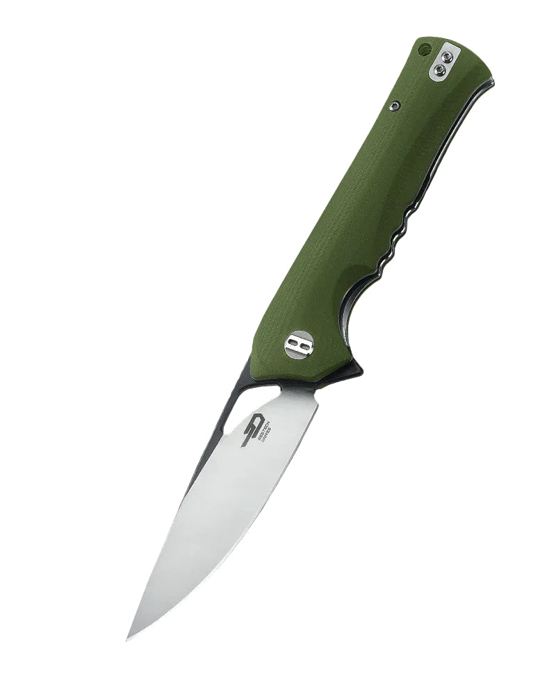Bestech Muskie BG20B-2 D2 Blade G10 Handle Liner Lock Folding Knife