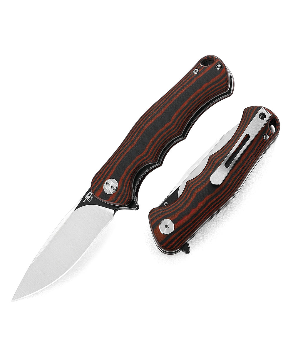 Bestech Bobcat BG22C-2 D2 Blade G10 Handle Liner Lock Folding Knife