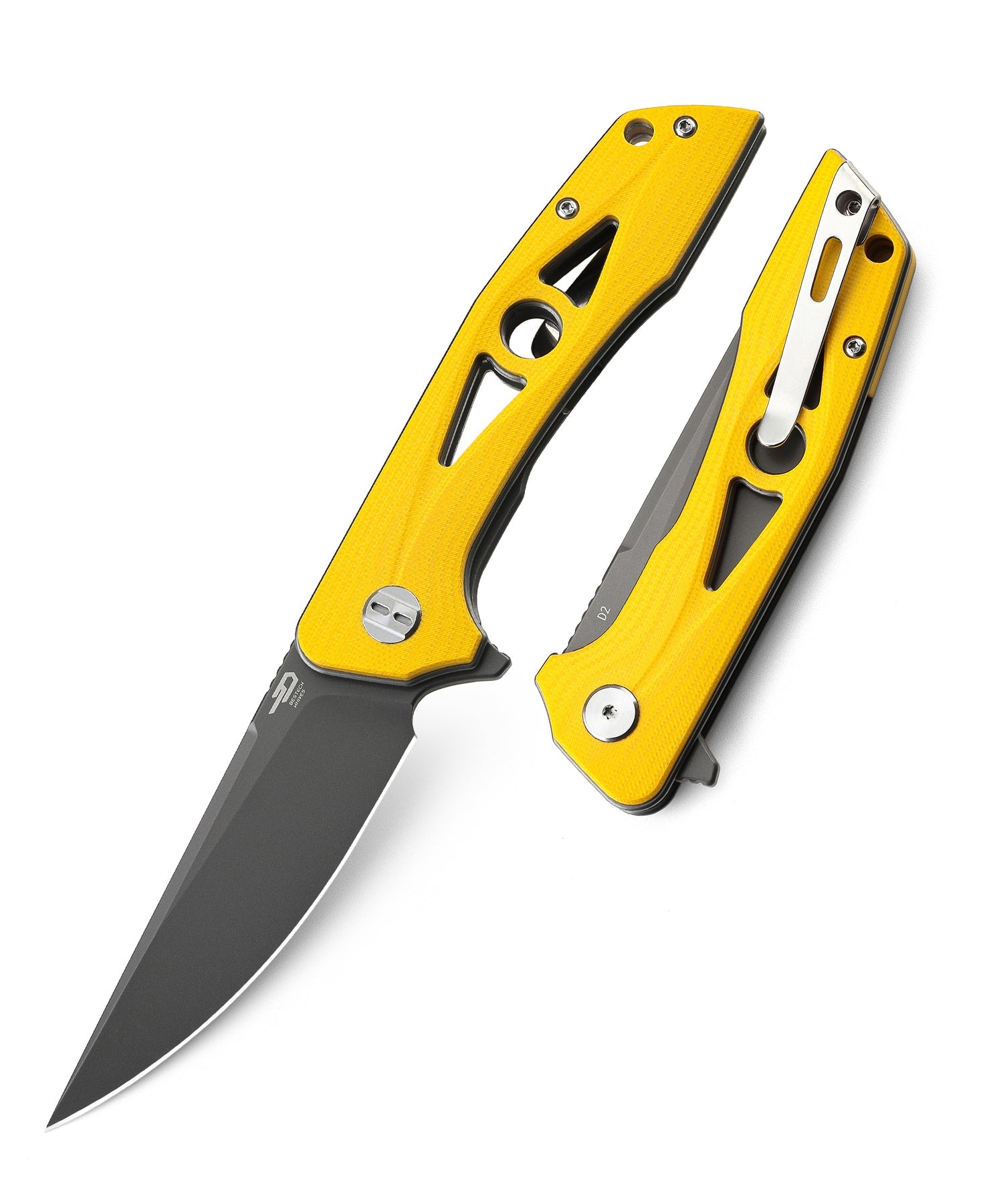 Bestech EYE OF RA BG23C D2 Blade G10 Handle Liner Lock Folding Knife