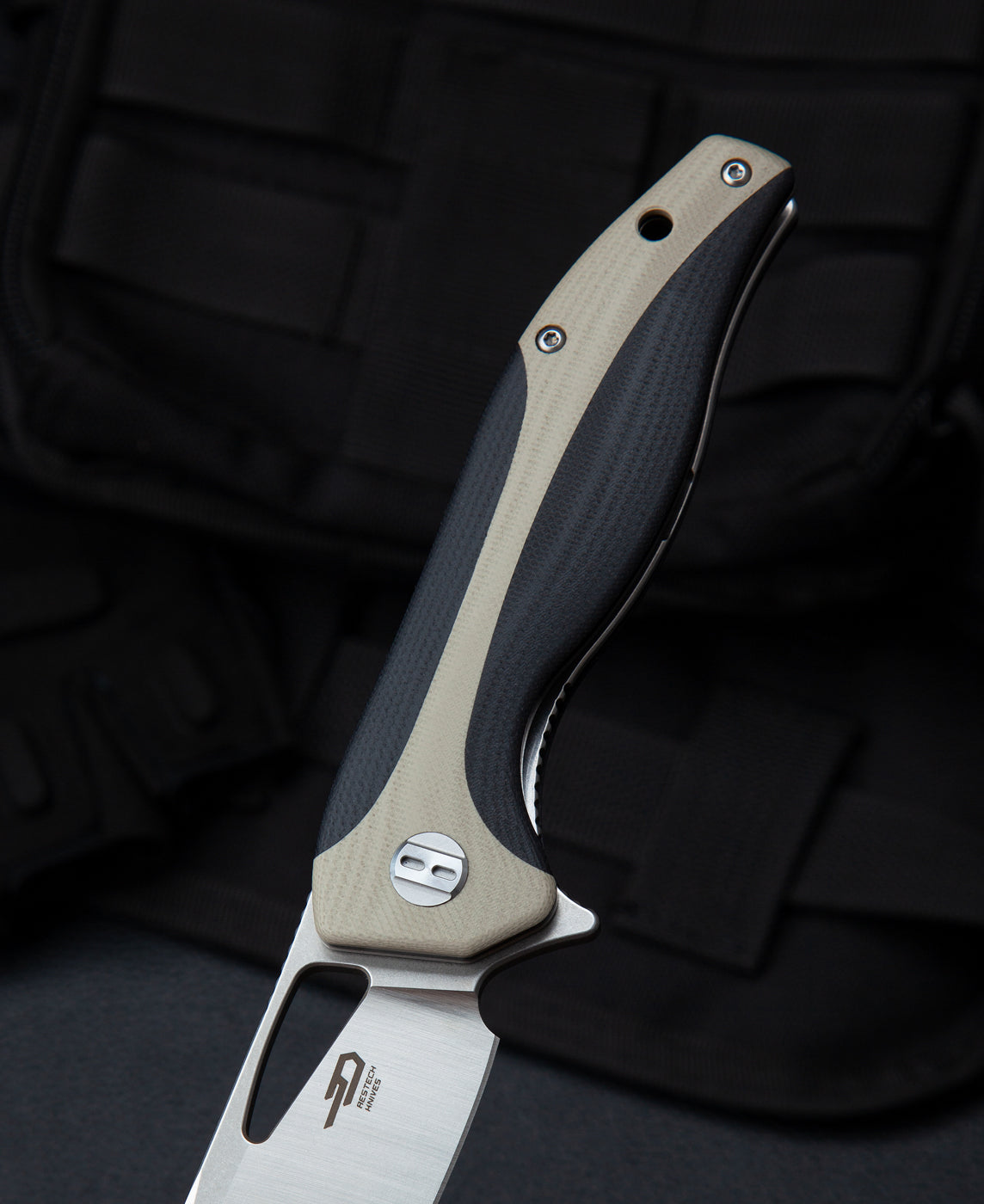 Bestech Komodo BG26B D2 Blade G10 Handle Liner Lock Folding Knife