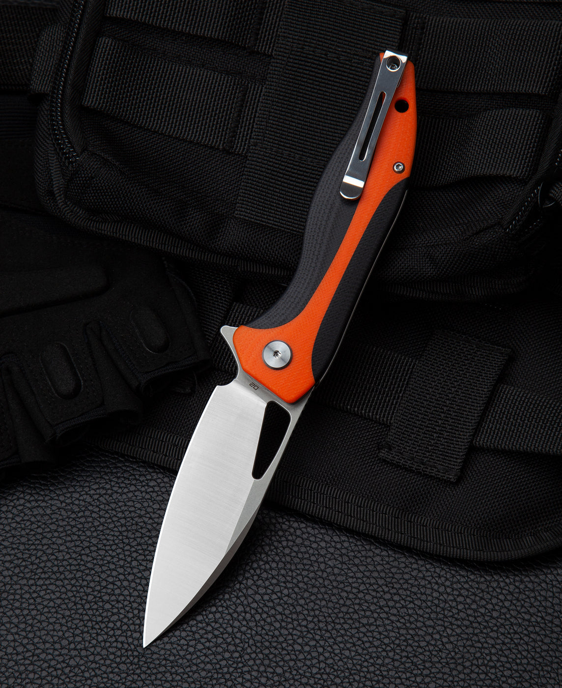 Bestech Komodo BG26C D2 Blade G10 Handle Liner Lock Folding Knife