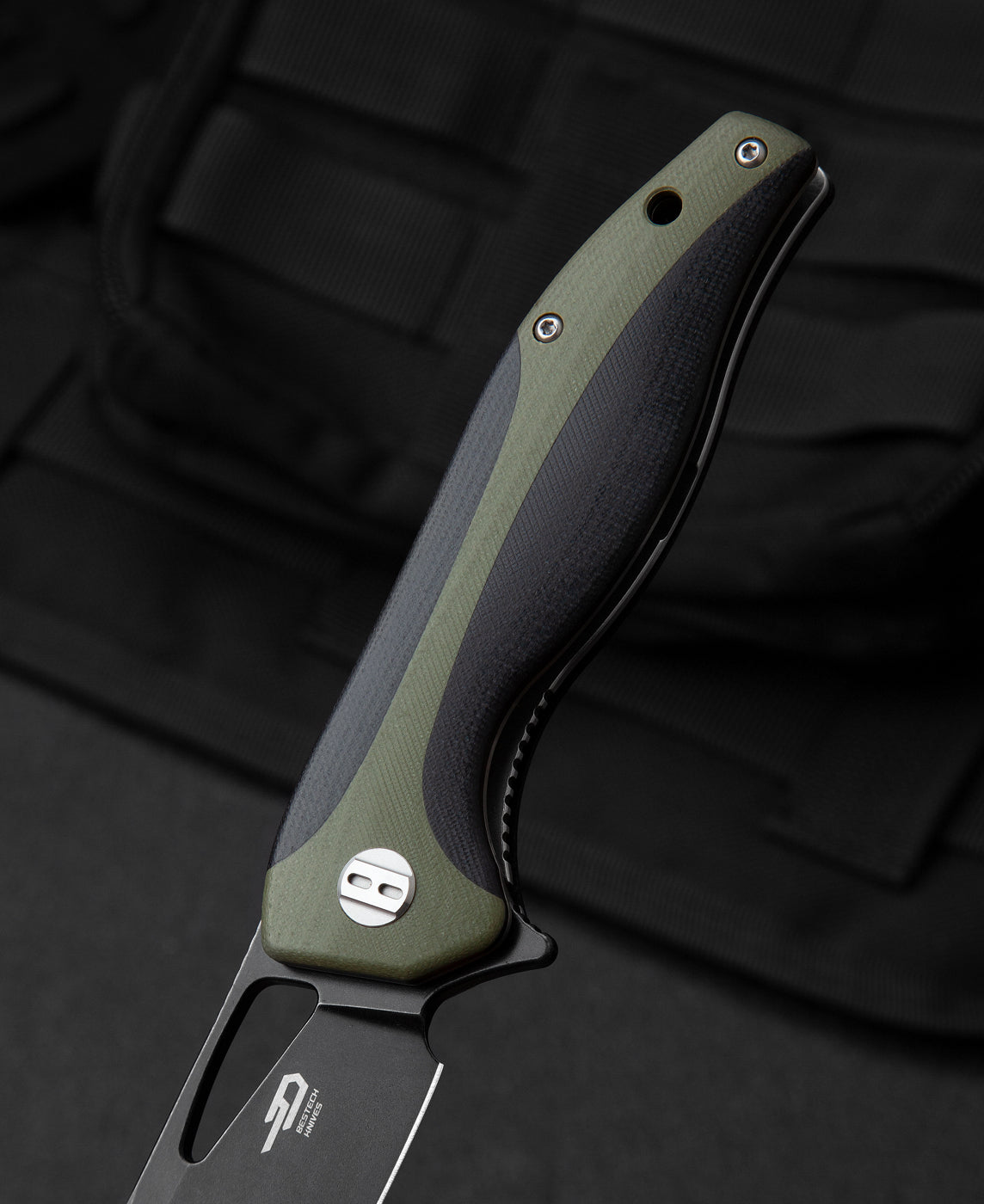 Bestech Komodo BG26D D2 Blade G10 Handle Liner Lock Folding Knife