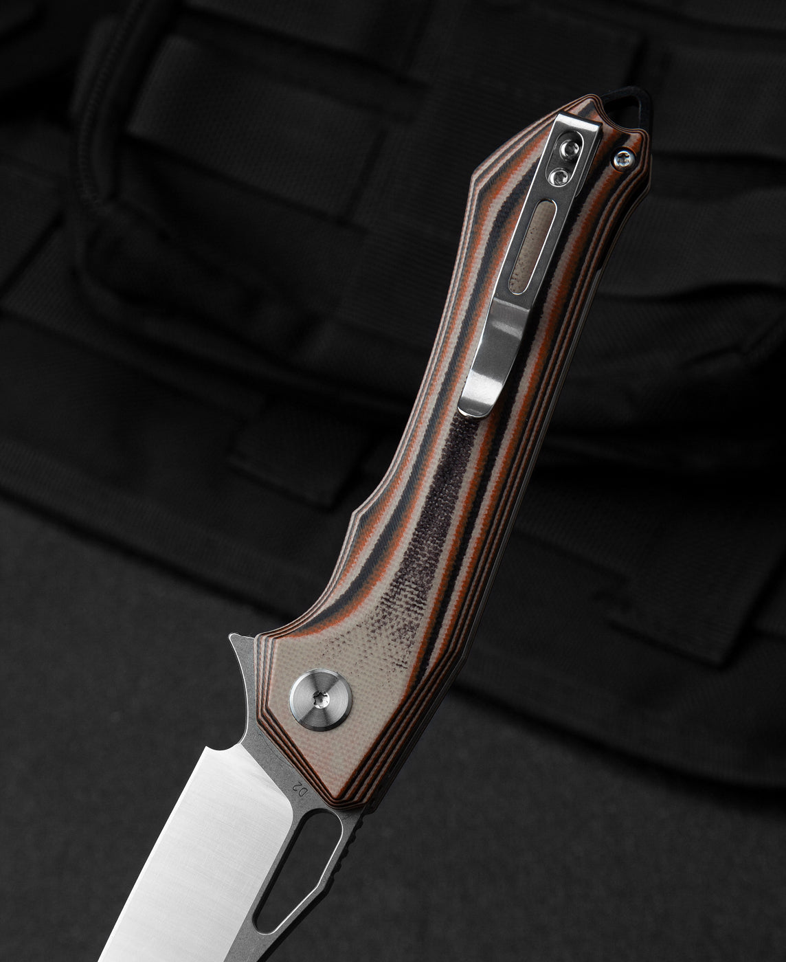 Bestech Platypus BG28C D2 Blade G10 Handle Liner Lock Folding Knife